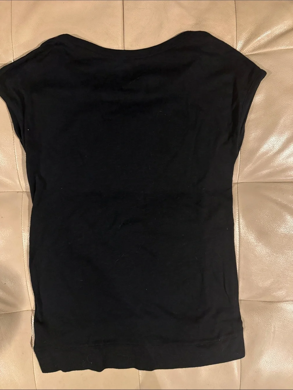 Justice Black Short Sleeve Tee with Multicolor Confetti 'T' Graphic